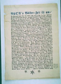 Flugblatt "Aeons Völkerzeit ist um" Flugblatt "Aeons Völkerzeit ist um"